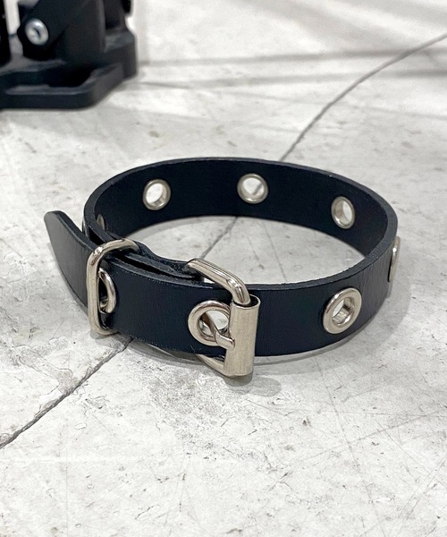 Figments（フィグメンツ）の「ハトメブレスレット（ブレスレット・レディース・ブラック・FREE）」の7枚目の写真