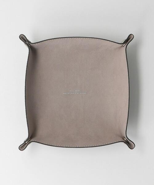 green label relaxing（グリーンレーベルリラクシング）の「＜green label relaxing＞シボ フェイクレザー マルチ トレイ（その他小物・メンズ・モカ/ブラック・FREE）」の10枚目の写真