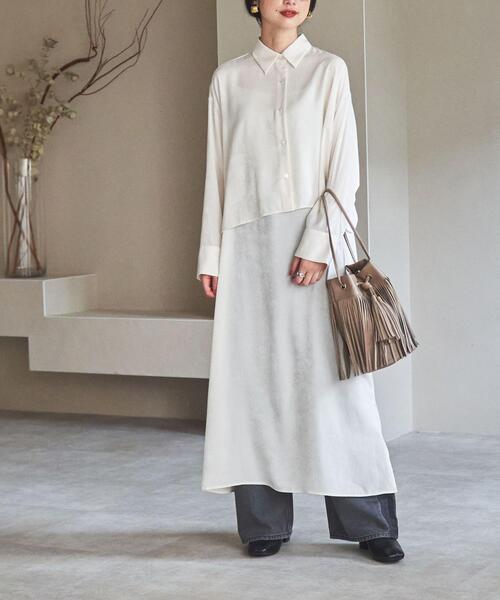 2セットアイテム Web限定 マルチウェイで着回し自在 シャツ キャミワンピセットアップ レディース Women Coen コーエン 公式ファッション通販