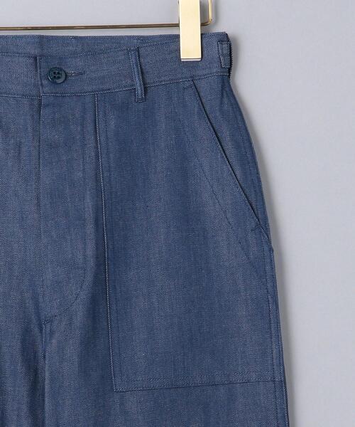 HYKE（ハイク）の「＜HYKE（ハイク）＞DENIM BAKER パンツ ■■■（デニムパンツ・レディース・ネイビー・2/1）」の13枚目の写真