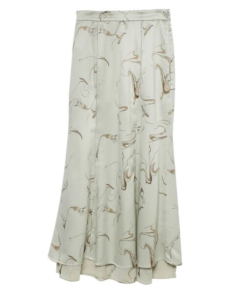 LAGUNAMOON（ラグナムーン）の「マーブルマーメイドスカート（スカート・レディース・ブラック/アイボリー/ミント・SMALL/MEDIUM）」の12枚目の写真