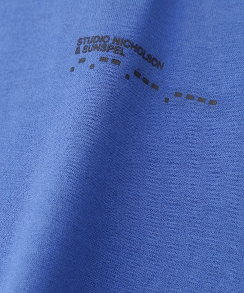 STUDIO NICHOLSON（スタジオニコルソン）の「【Sunspel and Studio Nicholson】MIDWEIGHT COTTON（Tシャツ/カットソー・メンズ・ブラック/アイボリー/ターコイズブルー・SMALL/XS/MEDIUM/LARGE）」の8枚目の写真