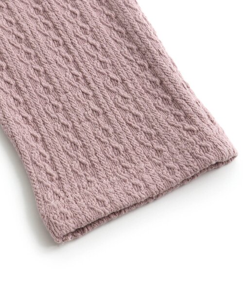 Seraph（セラフ）の「バックフリルジャガード編みパンツ 10分丈（その他パンツ・キッズ・ピンク/オレンジ/チャコール/キナリ・90/100/110/120/80/130/95/70/140）」の10枚目の写真