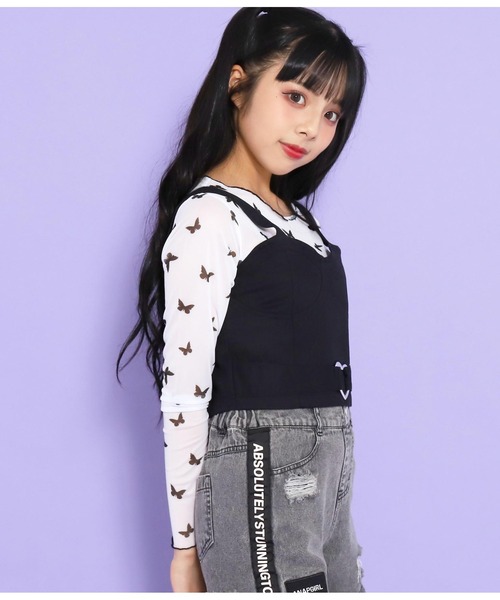 ANAP GiRL（アナップガール）の「バタフライシアートップス