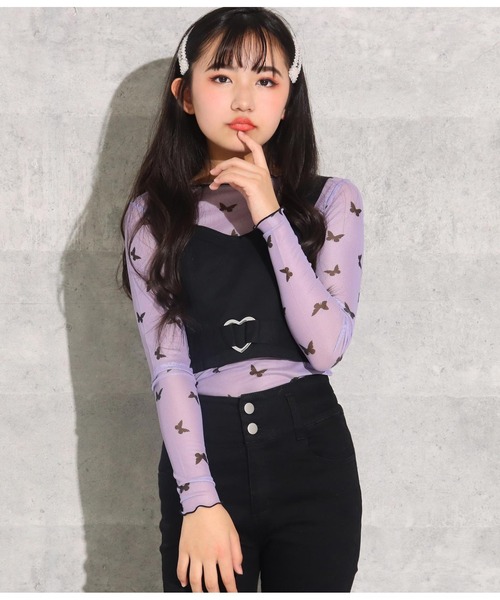 ANAP GiRL（アナップガール）の「バタフライシアートップス