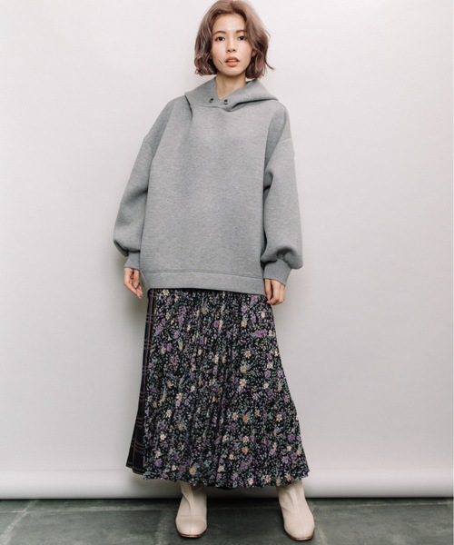 refinedworks（リファインドワークス）の「manyway総柄ロングプリーツスカート（スカート・レディース・ブラック/ブラウン・FREE）」の14枚目の写真