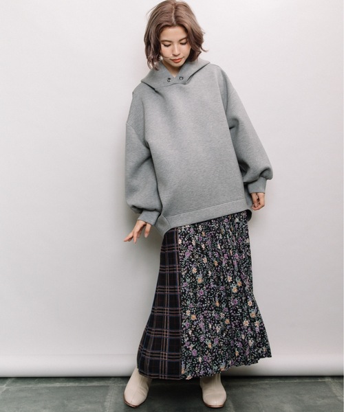 refinedworks（リファインドワークス）の「manyway総柄ロングプリーツスカート（スカート・レディース・ブラック/ブラウン・FREE）」の18枚目の写真