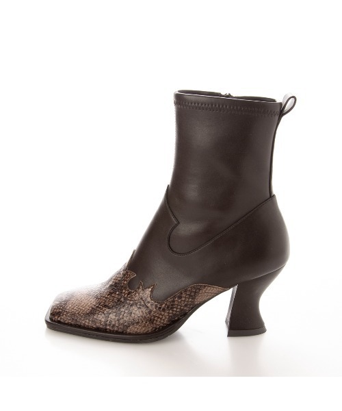 EVOL by Cream(イーボルバイクリーム)の「【ZOZOTOWN限定】EVOL by Cream コラボウエスタンブーツ AR30455(ブーツ・レディース・ブラック系その他/アイボリー/ブラック/ブラウン・S/M/L)」の16枚目の写真