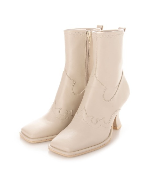 EVOL by Cream(イーボルバイクリーム)の「【ZOZOTOWN限定】EVOL by Cream コラボウエスタンブーツ AR30455(ブーツ・レディース・ブラック系その他/アイボリー/ブラック/ブラウン・S/M/L)」の20枚目の写真