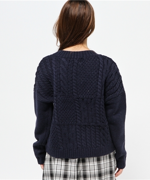 Kastane（カスタネ）の「【JOA】JOA切り替えニット（ニット/セーター・レディース・その他・X-SMALL/MEDIUM/SMALL/LARGE）」の3枚目の写真