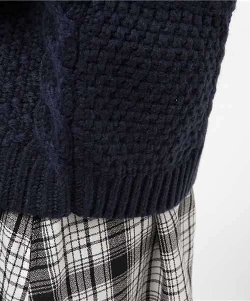 Kastane（カスタネ）の「【JOA】JOA切り替えニット（ニット/セーター・レディース・その他・X-SMALL/MEDIUM/SMALL/LARGE）」の6枚目の写真