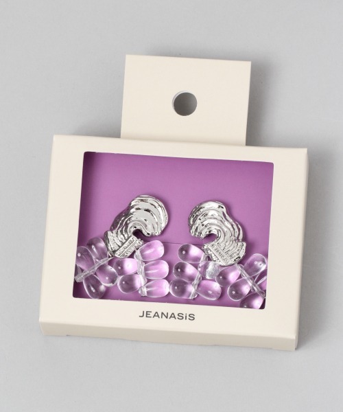 JEANASIS（ジーナシス）の「オーシャンウェーブイヤリング/217703（イヤリング・レディース・シルバー/ゴールド・FREE）」の6枚目の写真