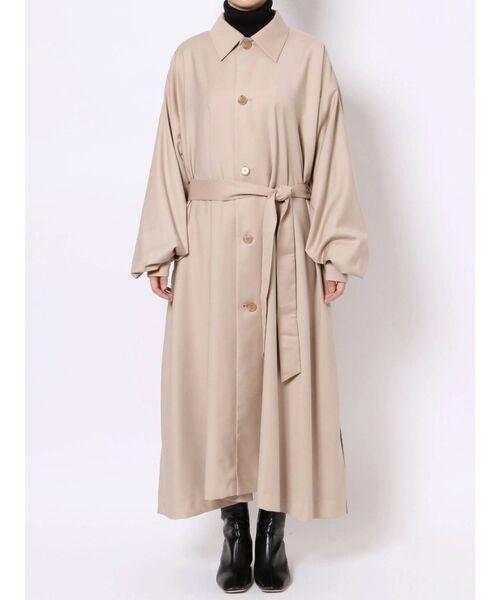 LAGUNAMOON（ラグナムーン）の「ステンカラーボリュームコート（その他アウター・レディース・モカ/ワイン/ベージュ・FREE）」の8枚目の写真