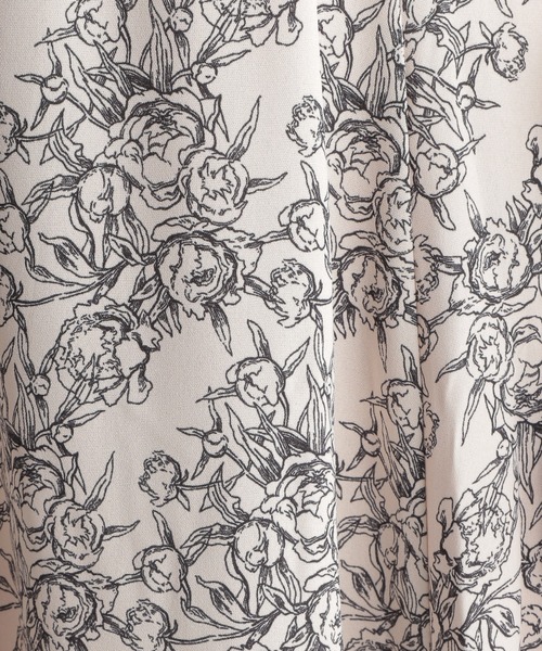 Andemiu（アンデミュウ）の「ガラキリカエフレアワンピース235883（ワンピース・レディース・ブラック/オフホワイト/マスタード・FREE）」の16枚目の写真