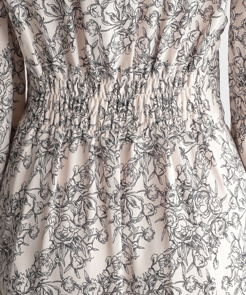 Andemiu（アンデミュウ）の「ガラキリカエフレアワンピース235883（ワンピース・レディース・ブラック/オフホワイト/マスタード・FREE）」の22枚目の写真