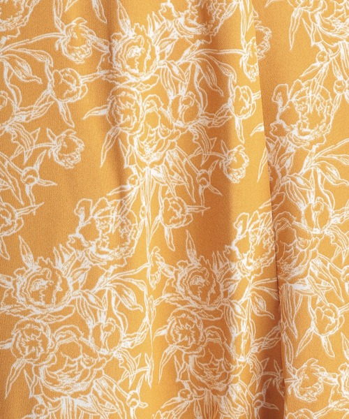 Andemiu（アンデミュウ）の「ガラキリカエフレアワンピース235883（ワンピース・レディース・ブラック/オフホワイト/マスタード・FREE）」の13枚目の写真