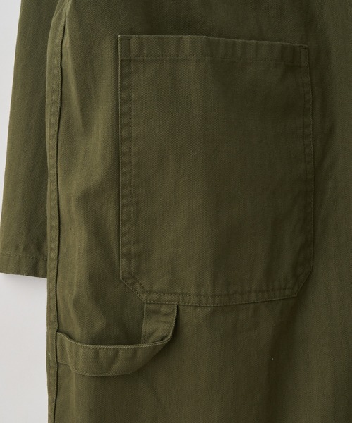 CIAOPANIC TYPY（チャオパニックティピー）の「【GEVACO / ゲバコ】ヘリンボンフレンチワークコート（その他アウター・メンズ・ネイビー/カーキ・MEDIUM/LARGE）」の8枚目の写真