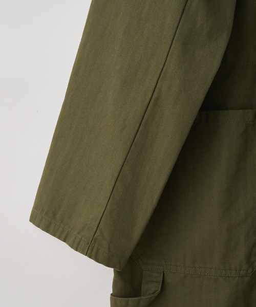 CIAOPANIC TYPY（チャオパニックティピー）の「【GEVACO / ゲバコ】ヘリンボンフレンチワークコート（その他アウター・メンズ・ネイビー/カーキ・MEDIUM/LARGE）」の5枚目の写真