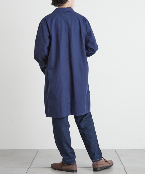 CIAOPANIC TYPY（チャオパニックティピー）の「【GEVACO / ゲバコ】ヘリンボンフレンチワークコート（その他アウター・メンズ・ネイビー/カーキ・MEDIUM/LARGE）」の21枚目の写真