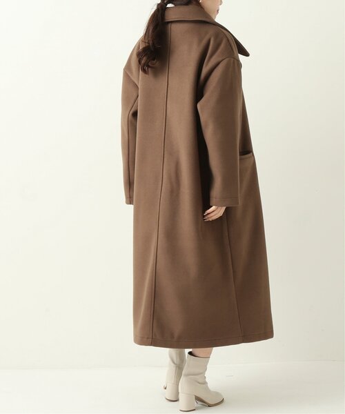 RAY CASSIN（レイカズン）の「ビックカラーフェイクウールダブルコート