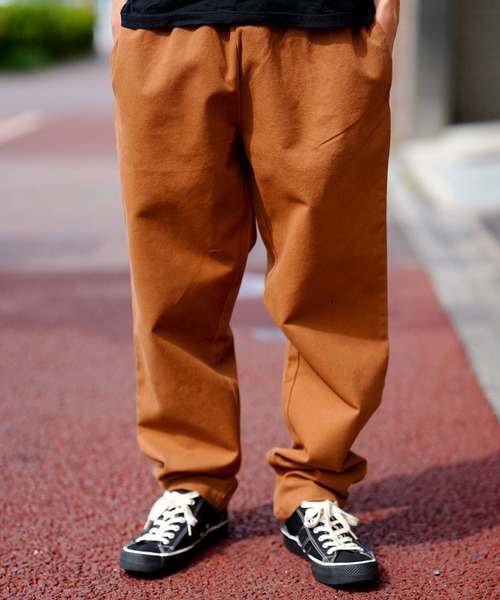 COOKMAN(クックマン)の「Cookman クックマン シェフパンツ イージーパンツ Duck Canvas Black ダック キャンバス ブラウン(その他パンツ・メンズ・ブラウン・SMALL/MEDIUM/LARGE)」の1枚目の写真