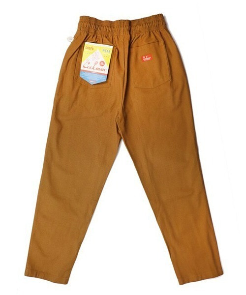 COOKMAN(クックマン)の「Cookman クックマン シェフパンツ イージーパンツ Duck Canvas Black ダック キャンバス ブラウン(その他パンツ・メンズ・ブラウン・SMALL/MEDIUM/LARGE)」の4枚目の写真