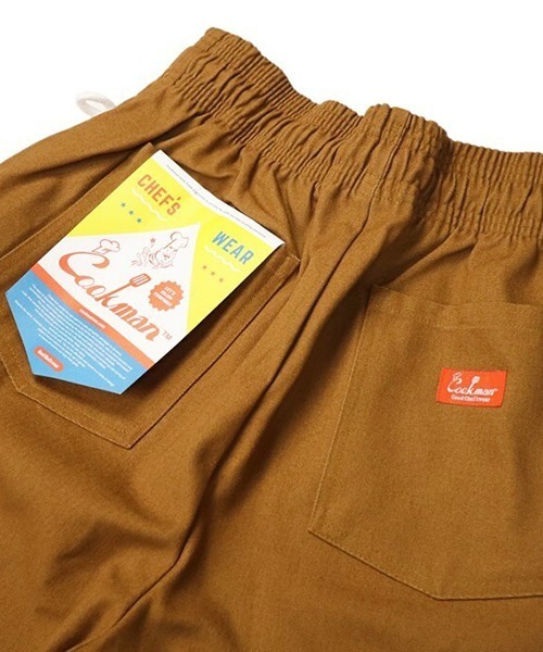 COOKMAN(クックマン)の「Cookman クックマン シェフパンツ イージーパンツ Duck Canvas Black ダック キャンバス ブラウン(その他パンツ・メンズ・ブラウン・SMALL/MEDIUM/LARGE)」の5枚目の写真