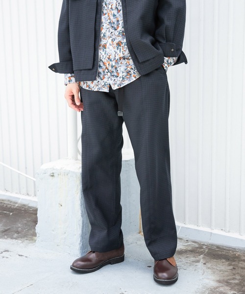 niko and...（ニコアンド）の「スマートテッククライムパンツ（その他パンツ・メンズ・ネイビー/グレー/パープル/ブラウン・MEDIUM/LARGE）」の3枚目の写真