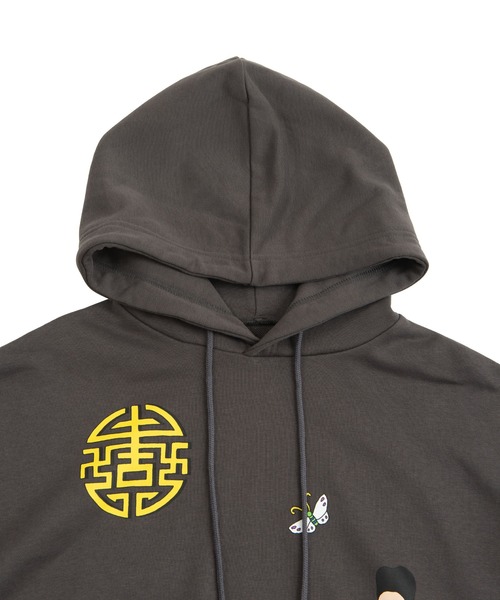 PUNYUS（プニュズ）の「MELLOWパーカー（パーカー・レディース・スミクロ/杢グレー/ブルー・4/3）」の9枚目の写真