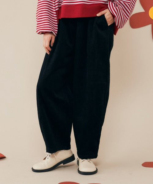 MERLOT(メルロー)の「コーデュロイパンツ(その他パンツ・レディース・ブラック/ブラウン/ナチュラル・FREE)」の21枚目の写真