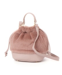 BAYFLOW | フェイクファーコンビキンチャクバッグ(ハンドバッグ)