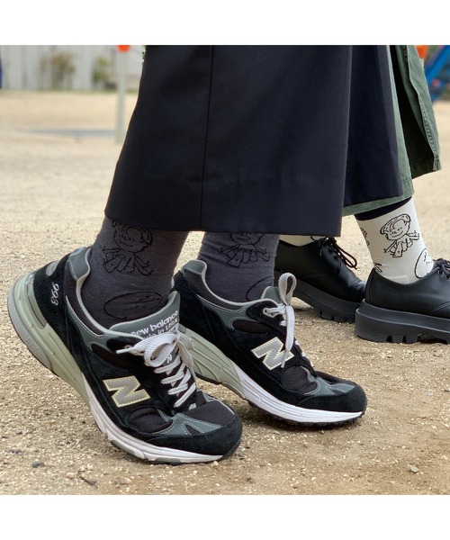 CHICSTOCKS（シックストックス）の「SNOOPY×CHICSTOCKS［1950s］（ソックス/靴下・レディース・アイボリー/ダークグレー・SMALL/MEDIUM/LARGE）」の3枚目の写真