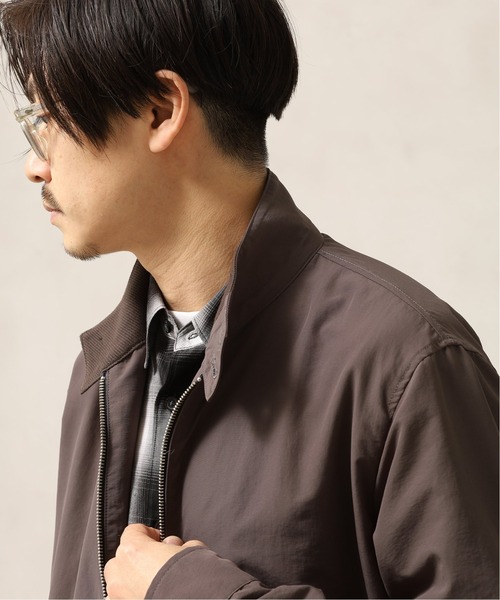 417 EDIFICE（フォーワンセブンエディフィス）の「タスランウェザー ハリントンジャケット（ミリタリージャケット・メンズ・ブラック/ブラック系その他/ベージュ・SMALL/MEDIUM/LARGE）」の19枚目の写真