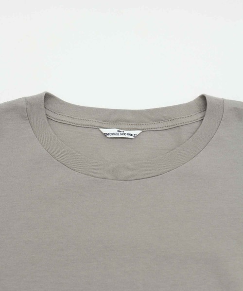 RNA-N（アールエヌエーエヌ）の「M1801 オーガニックコットンベーシックロンＴ（Tシャツ/カットソー・レディース・グレイッシュベージュ/ナチュラル/オレンジ/チョコ・MEDIUM）」の13枚目の写真