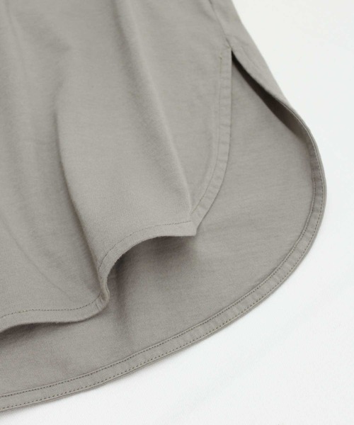 RNA-N（アールエヌエーエヌ）の「M1801 オーガニックコットンベーシックロンＴ（Tシャツ/カットソー・レディース・グレイッシュベージュ/ナチュラル/オレンジ/チョコ・MEDIUM）」の15枚目の写真