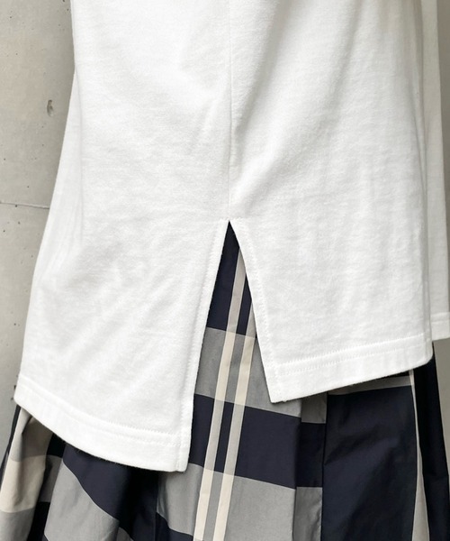 DouDou（ドゥドゥ）の「袖ギャザープルオーバー（Tシャツ/カットソー・レディース・ホワイト/ブラック/グレー・FREE）」の14枚目の写真