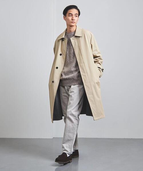 UNITED ARROWS（ユナイテッドアローズ）の「＜UNITED ARROWS＞ ウール/カシミヤ フィッシャーマン セーター（ニット/セーター・メンズ・ネイビー/ブラウン/イエロー・M/L）」の6枚目の写真