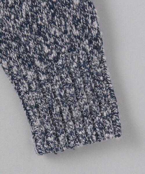 UNITED ARROWS（ユナイテッドアローズ）の「＜UNITED ARROWS＞ ウール/カシミヤ フィッシャーマン セーター（ニット/セーター・メンズ・ネイビー/ブラウン/イエロー・M/L）」の5枚目の写真