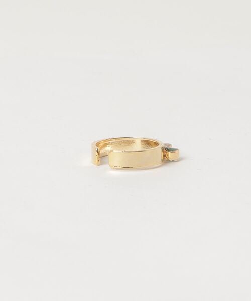 rehacer（レアセル）の「rehacer : Flower Thirdly Ear Cuff Made in Japan / フラワー サードリー イヤーカフ メイドインジャパン（イヤーカフ・レディース・シルバー/ゴールド・FREE）」の3枚目の写真