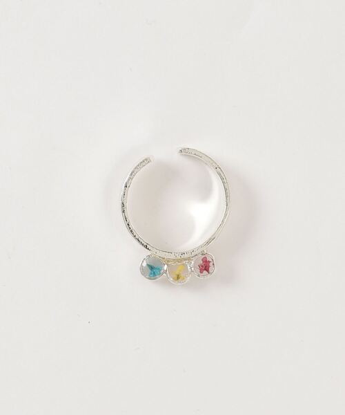 rehacer（レアセル）の「rehacer : Flower Thirdly Ear Cuff Made in Japan / フラワー サードリー イヤーカフ メイドインジャパン（イヤーカフ・レディース・シルバー/ゴールド・FREE）」の5枚目の写真