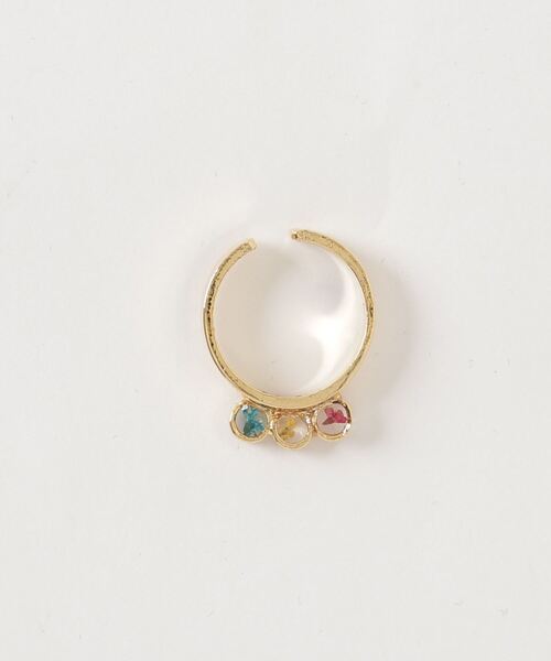 rehacer（レアセル）の「rehacer : Flower Thirdly Ear Cuff Made in Japan / フラワー サードリー イヤーカフ メイドインジャパン（イヤーカフ・レディース・シルバー/ゴールド・FREE）」の6枚目の写真