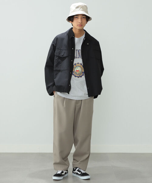 BeAMS DOT（ビームスドット）の「【WEB限定】BeAMS DOT / ミリタリーブルゾン（ブルゾン・メンズ・ブラック/オリーブ・MEDIUM/LARGE）」の4枚目の写真