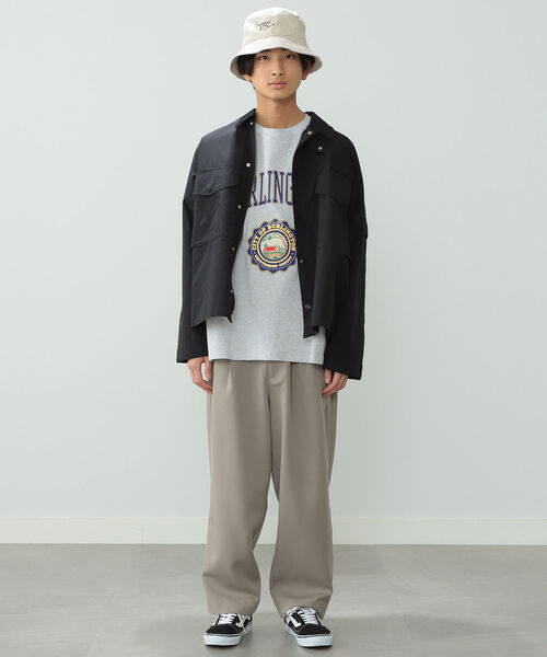 BeAMS DOT（ビームスドット）の「【WEB限定】BeAMS DOT / ミリタリーブルゾン（ブルゾン・メンズ・ブラック/オリーブ・MEDIUM/LARGE）」の5枚目の写真