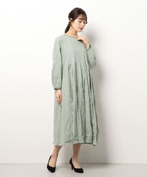 Samansa Mos2 | 前後着パイピングワンピース(ワンピース)
