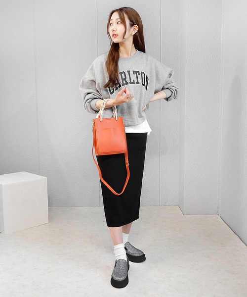 minia（ミニア）の「トラックソールスリッポン　◇（スニーカー・レディース・ホワイト/シルバー/ブラック/パイソン/ブラック系その他・L/M/LL/S）」の11枚目の写真