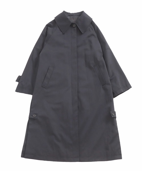 AULI（アウリィ）の「【低身長向けサイズ】ステンカラーコート（ステンカラーコート・レディース・ベージュ/ネイビー/ブルー・S/XS）」の19枚目の写真