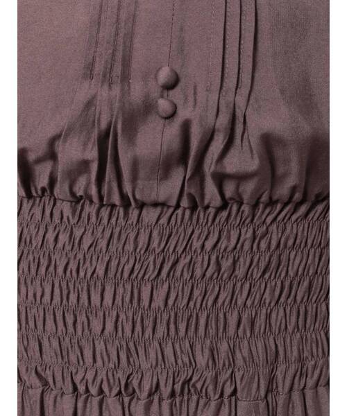 dazzlin（ダズリン）の「シアーティアードボリュームワンピース（ワンピース・レディース・オフホワイト/オレンジ/グリーン/ブラウン/モカ・FREE）」の10枚目の写真