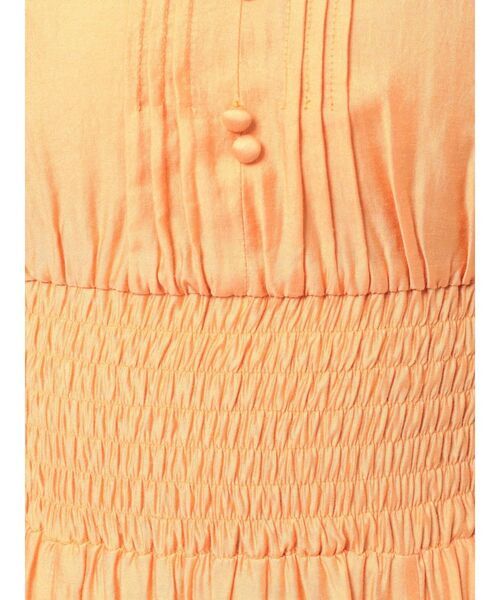 dazzlin（ダズリン）の「シアーティアードボリュームワンピース（ワンピース・レディース・オフホワイト/オレンジ/グリーン/ブラウン/モカ・FREE）」の8枚目の写真