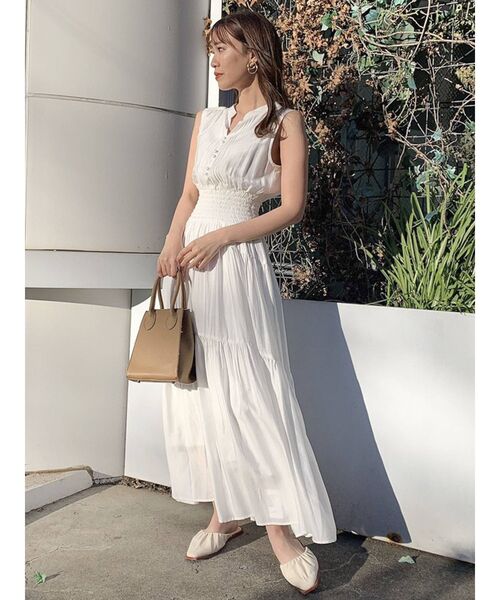 Dazzlin 新品未使用 ブラウン ハイネック ティアードワンピース Mサイズ Dazzlin 新品未使用 ブラウン ハイネック ティアードワンピース