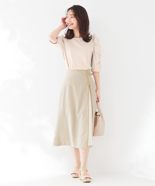 ANY SIS(エニィスィス)の「【前後着用可】2WAYパワーショルダー カットソー(Tシャツ/カットソー・レディース・ブラック系/アイボリー系/ピンク系・2)」の13枚目の写真